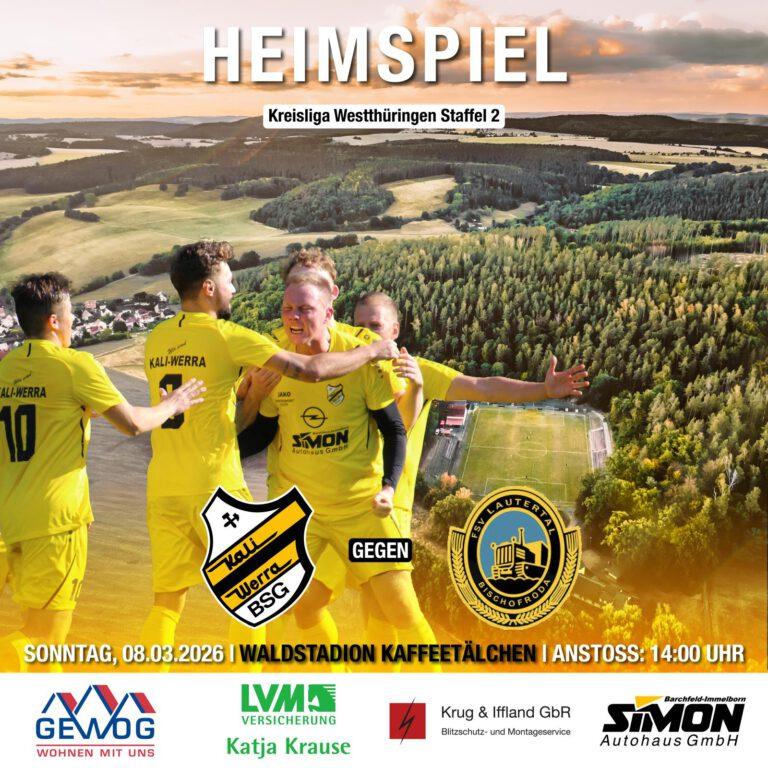 Heimspiel gegen Bischofroda